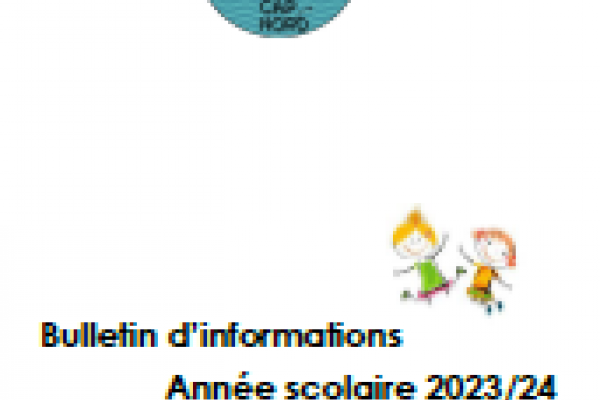 Bulletin d'informations scolaires 2023/24